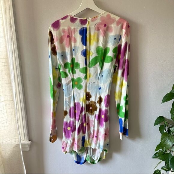 With Jéan Hermana Dress Viola Tricolour - Picture 7 of 12